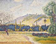 Henri Edmond Cross Landscape oil painting